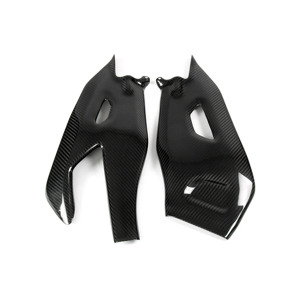 Motorcycle Part 100% Full Carbon Fiber Swing Arm Covers for R1 2015-2018 Glassy Black
